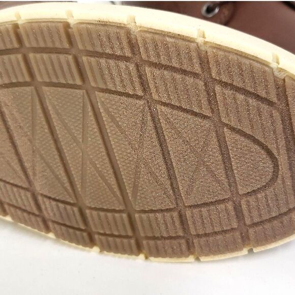 Goodfellow Maxwell Men's Brown High Top Polished Lace-Up Faux Leather Boots NEW! - Picture 8 of 8